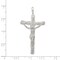 Sterling Silver Crucifix Pendant Religious Jewelry 49.3mm x 25.3mm